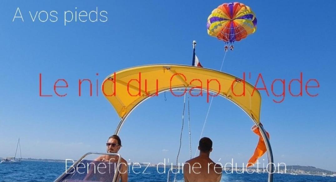 Residence De Standing La Pecherie Spacieux T3 Comme Un Cocon Familial Vue Mer Et Sur L'Avant Port Sur Le Bout Du Bout De Cap D'Agde Seule Cap En Occitanie Eksteriør bilde