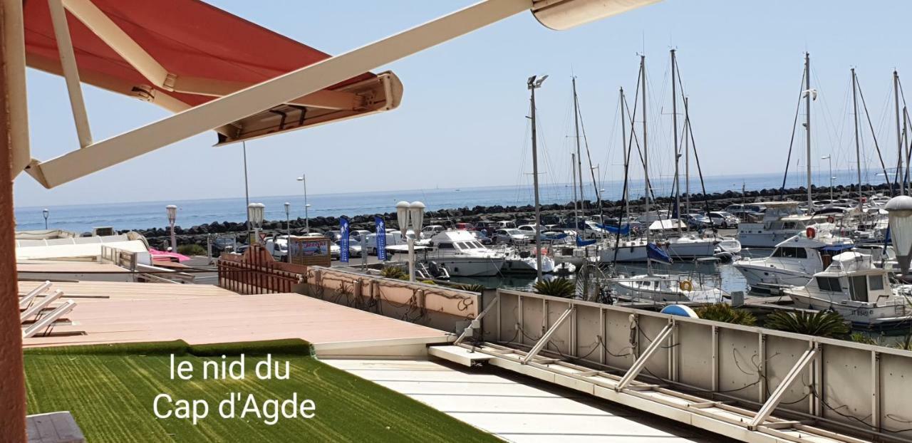 Residence De Standing La Pecherie Spacieux T3 Comme Un Cocon Familial Vue Mer Et Sur L'Avant Port Sur Le Bout Du Bout De Cap D'Agde Seule Cap En Occitanie Eksteriør bilde